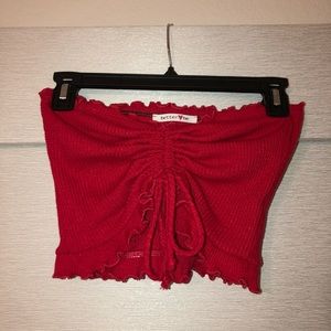 Isabelle’s Cabinet cropped cinch top